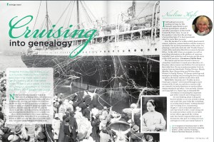 Cruising into Genealogy